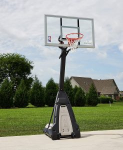 portable basketball hoop for dunking