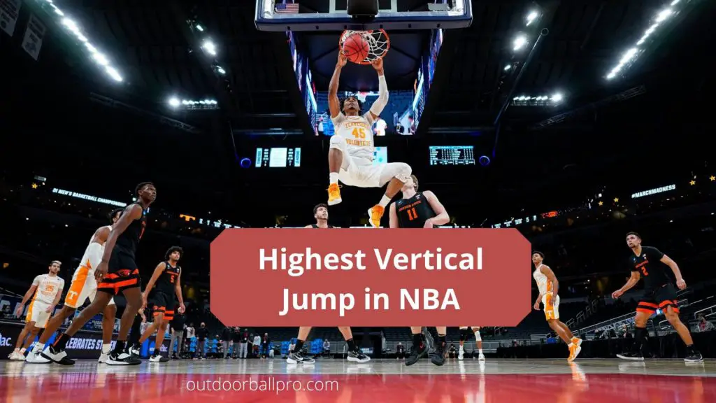 highest vertical jump in nba