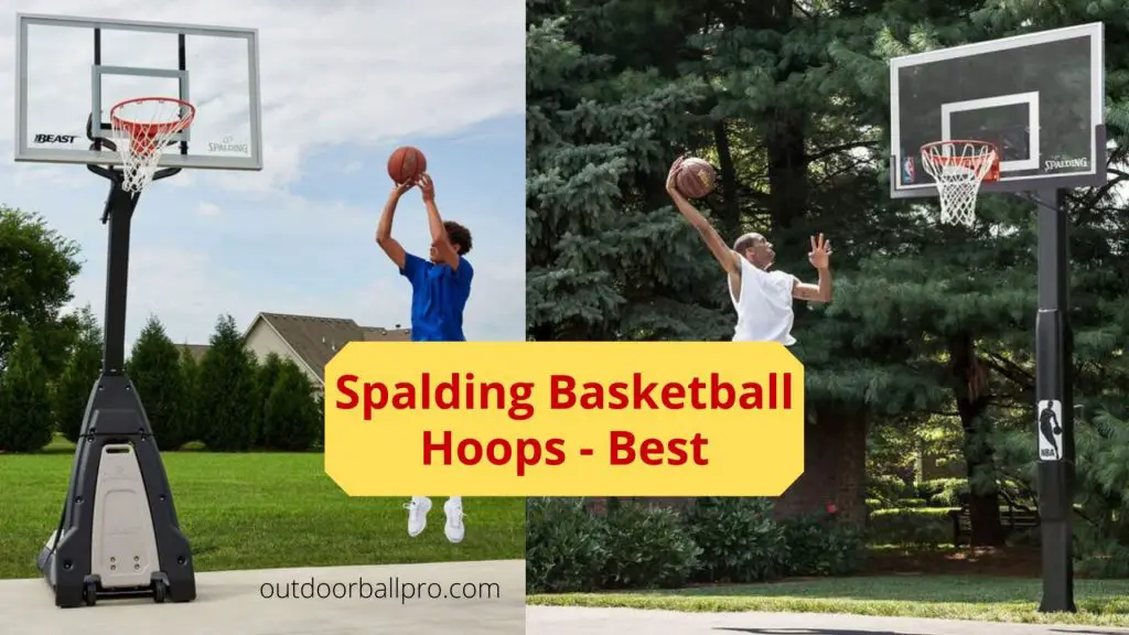 spalding basketball hoops
