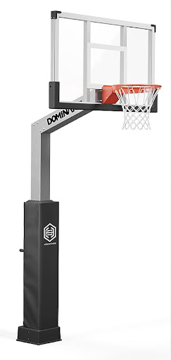Dominator Premium Inground Adjustable Basketball Hoop